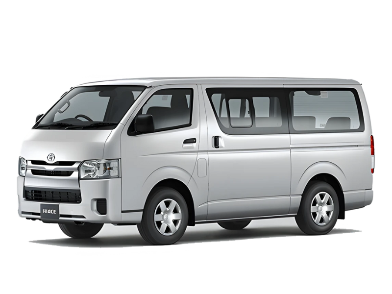 Toyota Hiace executive van.